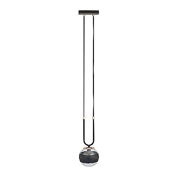 Sospensioni Moderna Crio Acciaio Nero 1 Luce E14 Ip20