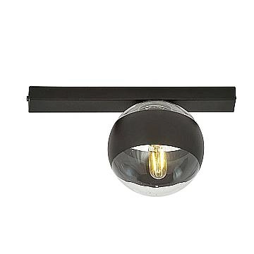 Plafoniera Moderna Giapeto Acciaio Nero 1 Luce E14 Ip20 Plafoniera Moderna Giapeto Acciaio Nero 1 Luce E14 Ip20