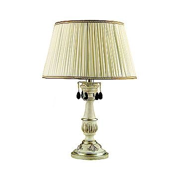 Lume In Legno Classico Bianco Argento Con Paralume 1 Luce Trampoliere