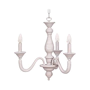 Lampadario In Legno Classico Tortora Sbiancato 3 Luci Laridi