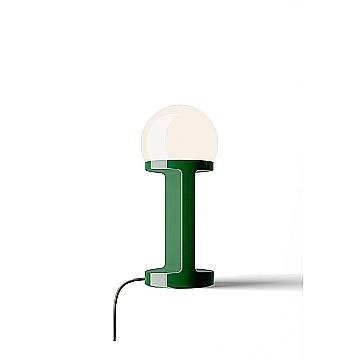 Lampada Da Tavolo Classica Habea Ceramica Verde Bali 1 Luce E14