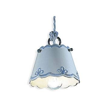 Lampadario Classico Ravenna Metallo E Ceramica Nero Sfumato Argento 1 Luce E14
