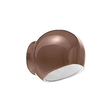 Applique Vintage Decò Ayrton Ceramica Moka 1 Luce E27 Applique Vintage Decò Ayrton Ceramica Moka 1 Luce E27