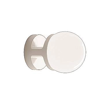 Applique Vintage Decò Habea Ceramica Crema 1 Luce E27