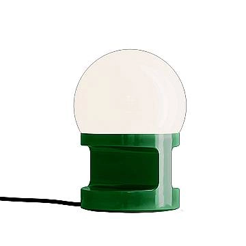 Lumetto Vintage Decò Habea Ceramica Verde Bali 1 Luce E27