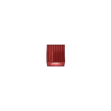 Plafoniera Vintage Metra Ceramica Rossa 1 Luce E27