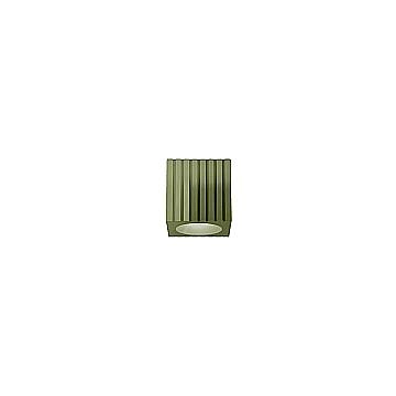 Plafoniera Vintage Metra Ceramica Verde Salvia 1 Luce E27
