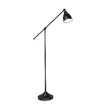 Piantana Industrial-Minimal Newton Metallo Nero 1 Luce E27 Piantana Industrial-Minimal Newton Metallo Nero 1 Luce E27