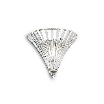 Applique Classica Santa Vetro Trasparente 1 Luce E14 Small
