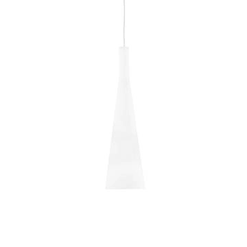 Sospensione Moderna Milk Vetro Bianco 1 Luce E27