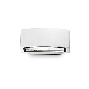 Applique Moderna Andromeda Alluminio Bianco 1 Luce E27