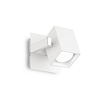 Applique Moderna Mouse Metallo Bianco 1 Luce Gu10