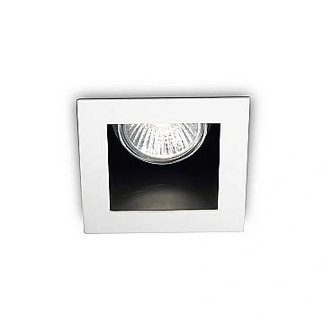 Faretto Incasso Moderno Funky Metallo Bianco 1 Luce Gu10