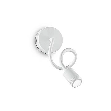 Applique Moderna Focus-1 Metallo Bianco Led 4W 3000K Luce Calda Applique Moderna Focus-1 Metallo Bianco Led 4W 3000K Luce Calda