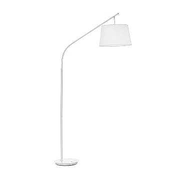 Piantana Industrial-Minimal Daddy Metallo Bianco 1 Luce E27 Piantana Industrial-Minimal Daddy Metallo Bianco 1 Luce E27