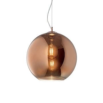 Sospensione Moderna Nemo Metallo Rame 1 Luce E27 D40Cm Sospensione Moderna Nemo Metallo Rame 1 Luce E27 D40Cm