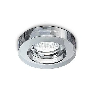 Faretto Incasso Moderno Blues Alluminio Fumè 1 Luce Gu10 5W 3000K Luce Calda