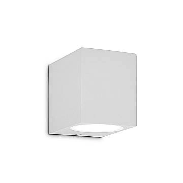Applique Moderna Up Alluminio Bianco 1 Luce G9 3W 3000K Luce Calda