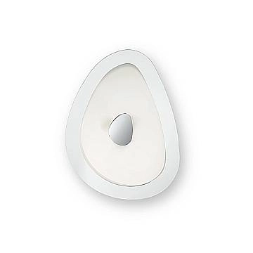 Plafoniera Moderna Geko Metallo Bianco 4 Luci E27 Plafoniera Moderna Geko Metallo Bianco 4 Luci E27