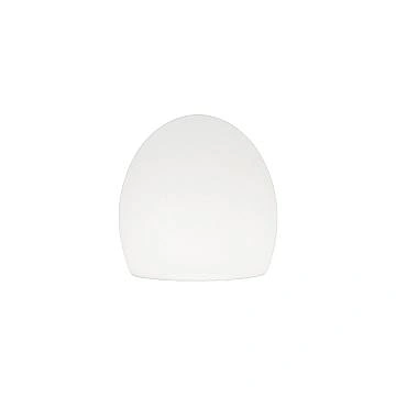 Paralume Moderno Clio-2 Materie Plastiche Bianco