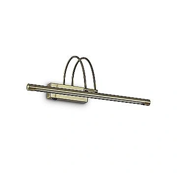 Applique Contemporanea Bow Metallo Ottone Brunito Led 4,5W Luce Calda
