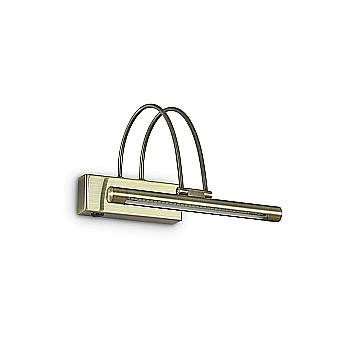Applique Contemporanea Bow Metallo Ottone Brunito Led 2,5W Luce Calda