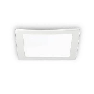 Faretto Incasso Moderno Groove Alluminio Bianco Led 20W 3000K Luce Calda