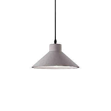 Sospensione Industrial-Minimal Oil-6 Metallo Cemento Grigio 1 Luce E27 Sospensione Industrial-Minimal Oil-6 Metallo Cemento Grigio 1 Luce E27