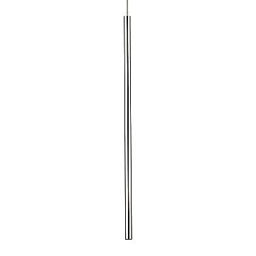 Sospensione Round Moderna Ultrathin Metallo Cromo Led 11,5W 3000K D100