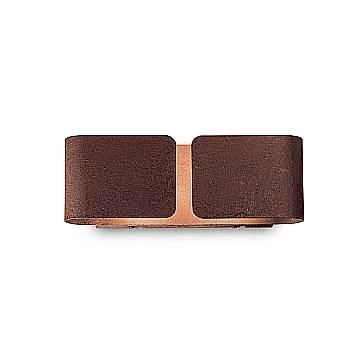Applique Rustica-Country Clip Metallo Corten 2 Luci G9 3W 3000K Luce Calda Applique Rustica-Country Clip Metallo Corten 2 Luci G9 3W 3000K Luce Calda