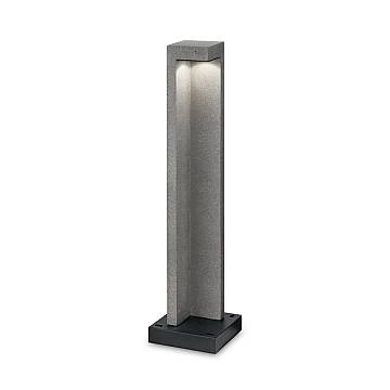 Piantana Moderna Titano Materie Plastiche Grigio Granito Led 9W 4000K H74Cm