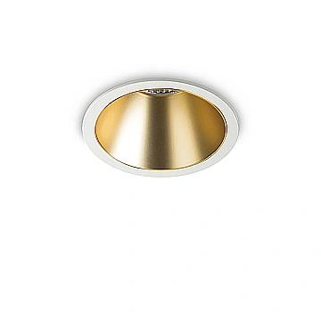 Faretto Incasso Moderno Game Alluminio Bianco E Oro Led 11W 3000K