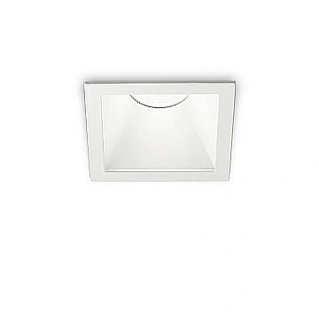 Faretto Incasso Moderno Game Square Alluminio Bianco Led 11W 3000K