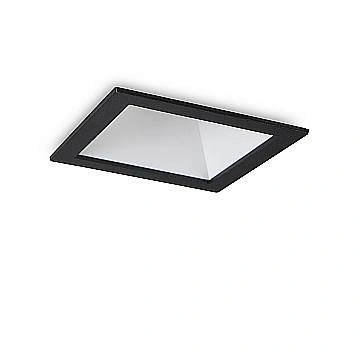 Faretto Incasso Moderno Game Square Alluminio Nero E Bianco Led 11W 3000K