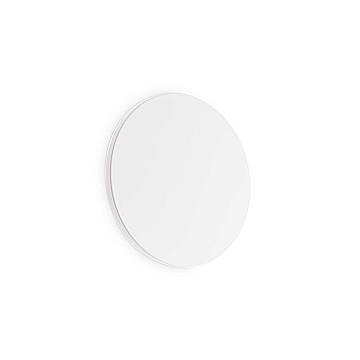 Applique Moderna Cover Alluminio Bianco Led 9,5W 3000K Luce Calda D15Cm