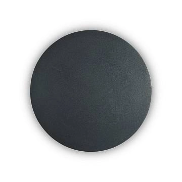 Applique Moderna Cover Alluminio Nero Led 11W 3000K Luce Calda D20Cm