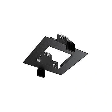 Frame Round Quadrato Dynamic Alluminio Nero