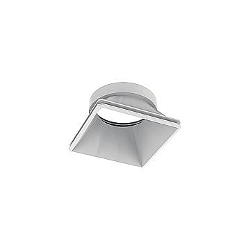 Riflettore Quadrato Fisso Dynamic Alluminio Bianco