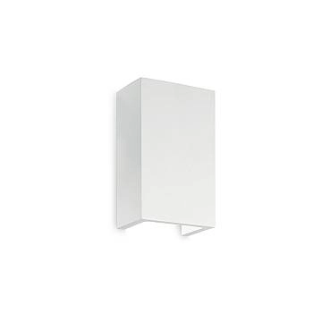 Applique Moderna Alta Flash Gesso Bianco 1 Luce G9 3W 3000K Luce Calda