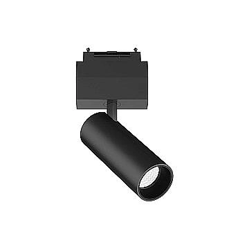 Sistema Binario Arca Alluminio Nero Led 14W 3000K Luce Calda