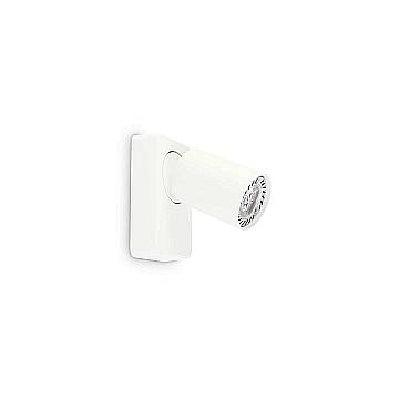 Applique Moderna Rudy Metallo Bianco 1 Luce 7W 3000K Luce Calda