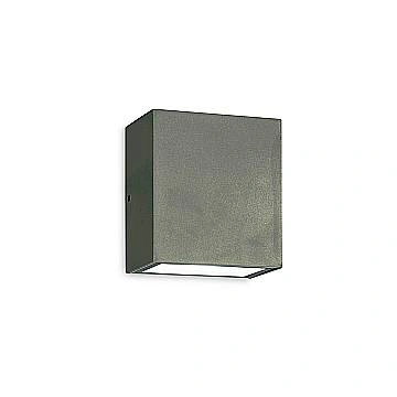 Applique Moderna Argo Antracite Luce 10W 3000K Luce Calda