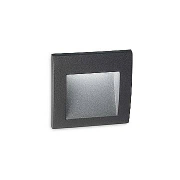 Tecnico Moderno Wire Alluminio Antracite Led 1,5W 3000K Luce Calda