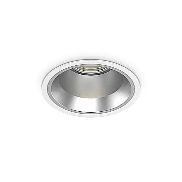 Faretto Incasso Off Alluminio Bianco Led 28W 4000K Luce Naturale