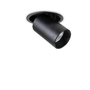 Faretto Tubolare Moderno Nova Alluminio Nero Led 12W 4000K Luce Naturale Faretto Tubolare Moderno Nova Alluminio Nero Led 12W 4000K Luce Naturale