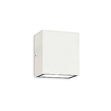Applique Moderna Argo Metallo Bianco Led 10W 3000K Luce Calda
