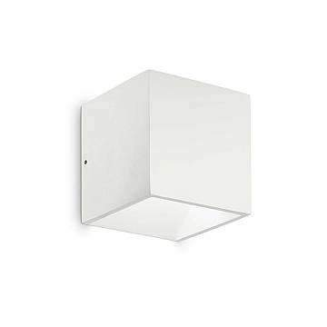 Applique Moderna Rubik Alluminio Bianco Led 8,5W 3000K Luce Calda