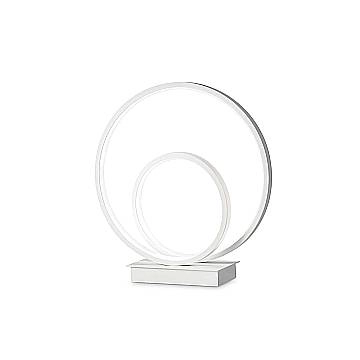 Lampada Da Scrivania-Ufficio Moderna Oz Metallo Bianco Led 23W 3000K Luce Calda Lampada Da Scrivania-Ufficio Moderna Oz Metallo Bianco Led 23W 3000K Luce Calda