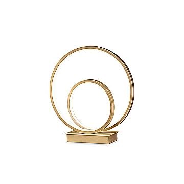 Lampada Da Scrivania-Ufficio Moderna Oz Metallo Ottone Led 23W 3000K Luce Calda Lampada Da Scrivania-Ufficio Moderna Oz Metallo Ottone Led 23W 3000K Luce Calda