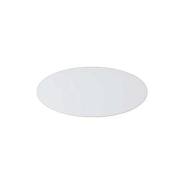 Disco Acrilico Set Alluminio Trasparente D45Cm